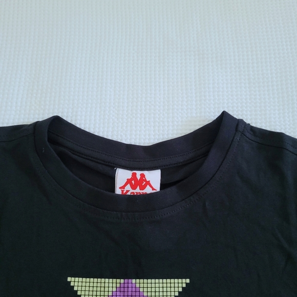 Kappa Authentic Carbent Black🖤 Graphic Tee👕 - NWT - Picture 5 of 16